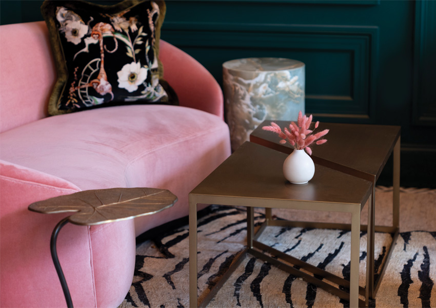 Maximalist inspired restaurant Design by Margarita Bravo Photography by Tahvory Bunting